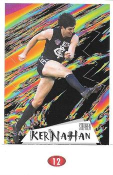 1997 Select AFL Stickers - Stand Ups #12 Stephen Kernahan Front